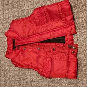 Red Puffer Vest Baby